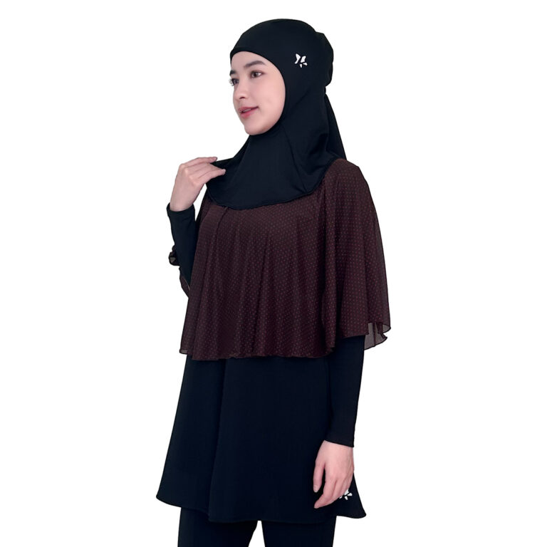 Lasona Cape Burkini Swimsuit Penutup Dada Baju Renang Muslim AR-CAP-008-I0089 - Image 3