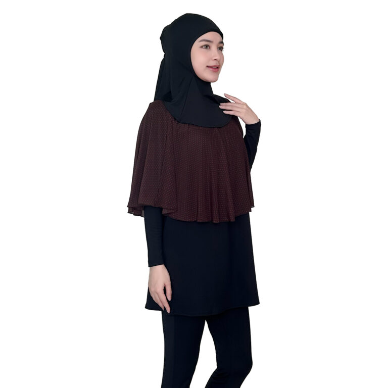 Lasona Cape Burkini Swimsuit Penutup Dada Baju Renang Muslim AR-CAP-008-I0089 - Image 4