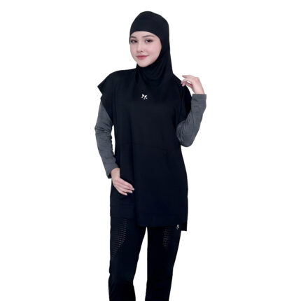 Lasona Sportswear Rompi Olahraga Wanita Hijab Sporty Vest AS-CAP-016-M