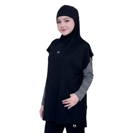 Lasona Sportswear Rompi Olahraga Wanita Hijab Sporty Vest AS-CAP-016-M - Image 3
