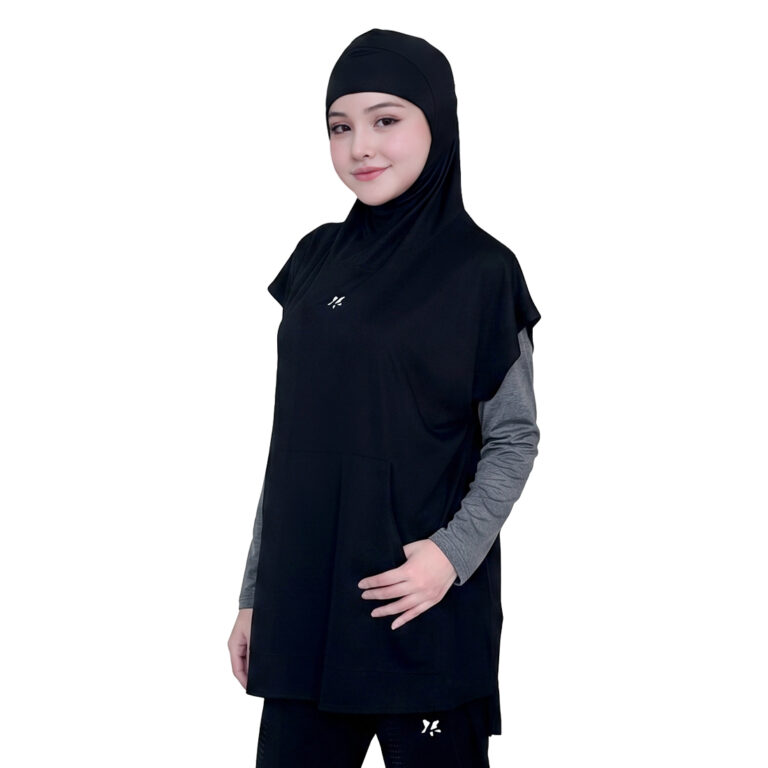 Lasona Sportswear Rompi Olahraga Wanita Hijab Sporty Vest AS-CAP-016-M - Image 3