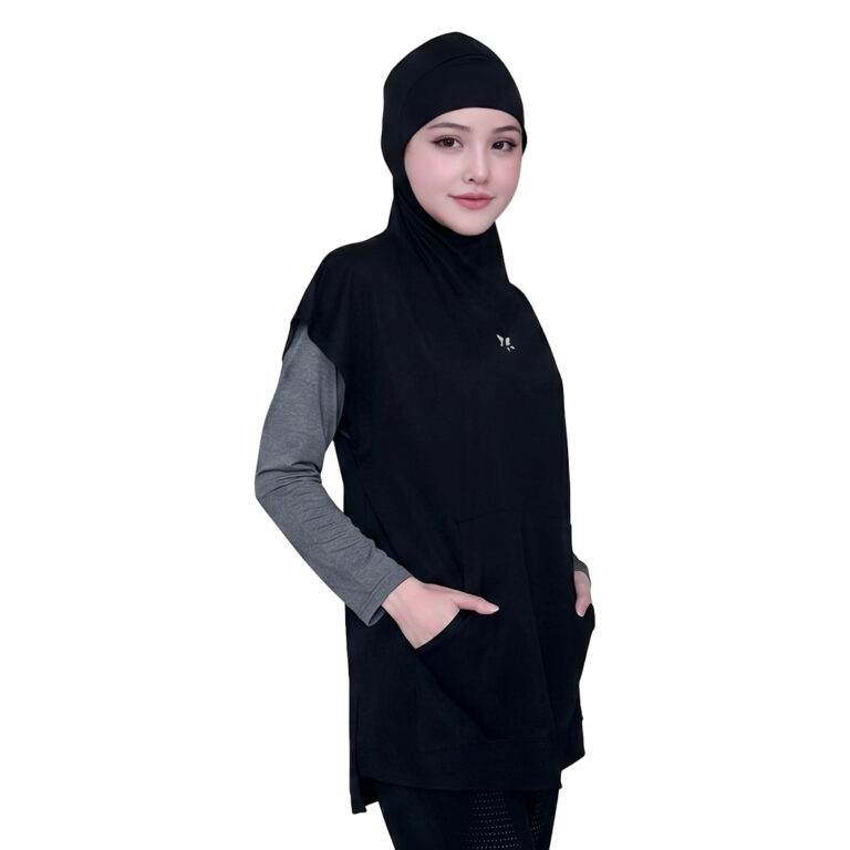 Lasona Sportswear Rompi Olahraga Wanita Hijab Sporty Vest AS-CAP-016-M - Image 4