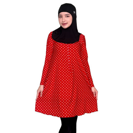 Lasona Women Burkini Hijab Swimwear Loose Style Baju Renang Muslim Wanita TRPM-C3332-L01615