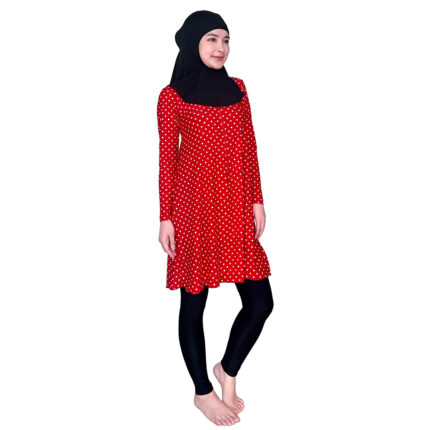 Lasona Women Burkini Hijab Swimwear Loose Style Baju Renang Muslim Wanita TRPM-C3332-L01615 - Image 4