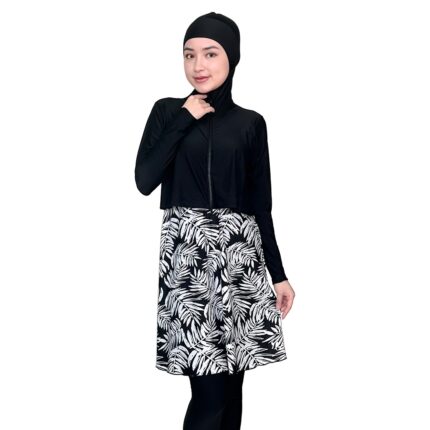 Lasona Women Burkini Hijab Swimwear Loose Style Baju Renang Muslim Wanita TRPM-C3366-L01624