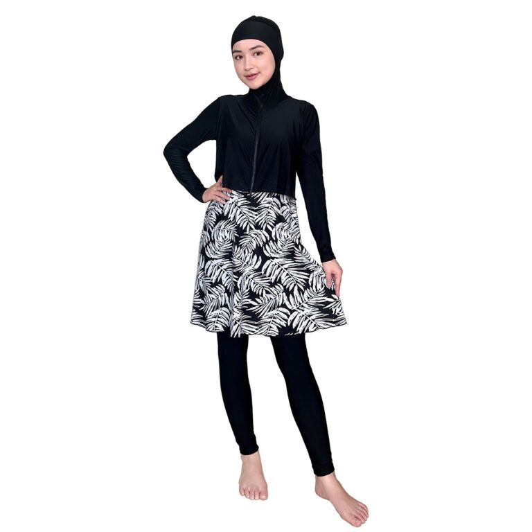 Lasona Women Burkini Hijab Swimwear Loose Style Baju Renang Muslim Wanita TRPM-C3366-L01624 - Image 2