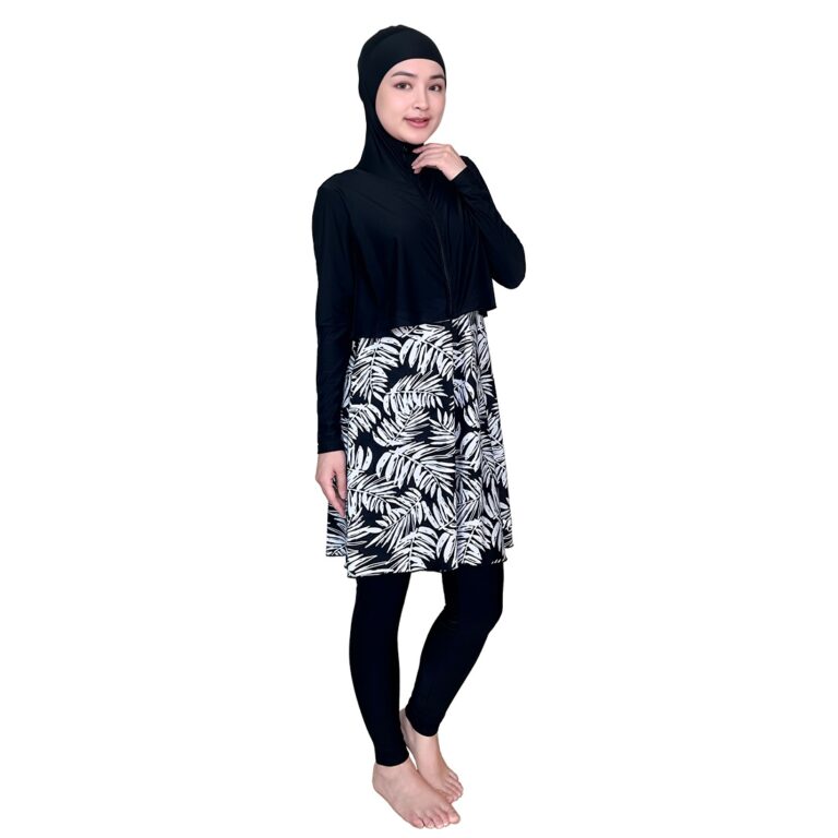 Lasona Women Burkini Hijab Swimwear Loose Style Baju Renang Muslim Wanita TRPM-C3366-L01624 - Image 4