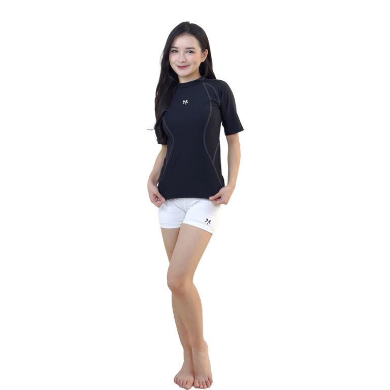 Lasona Rash Guard Women Swimwear Baju Atasan Renang Wanita BRP-A3351-L4 - Image 2
