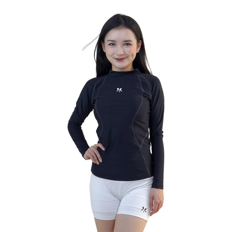 Lasona Women Swimsuit Diving Baju Atasan Renang Wanita Tangan Panjang BRP-C3351-L4 - Image 1