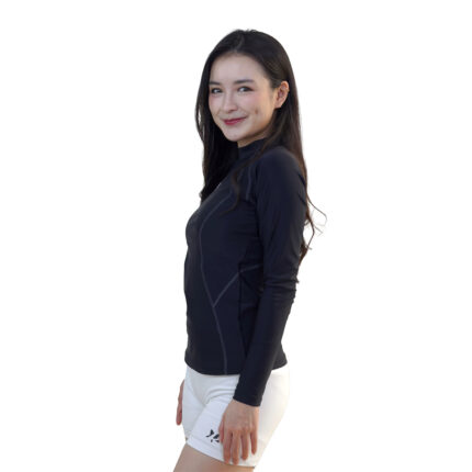 Lasona Women Swimsuit Diving Baju Atasan Renang Wanita Tangan Panjang BRP-C3351-L4 - Image 3