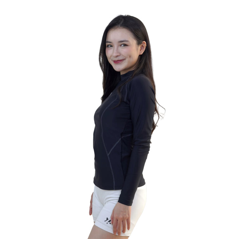 Lasona Women Swimsuit Diving Baju Atasan Renang Wanita Tangan Panjang BRP-C3351-L4 - Image 3
