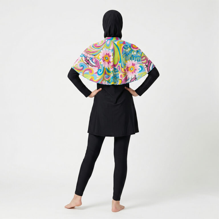 Lasona Cape Burkini Swimsuit Penutup Dada Baju Renang Muslim AR-CAP-008-I0068 - Image 5