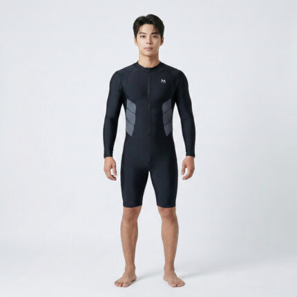 Lasona Men Swimwear Baju Renang Diving Pria Tangan Panjang MTRJ-C3365-L4 - Image 2