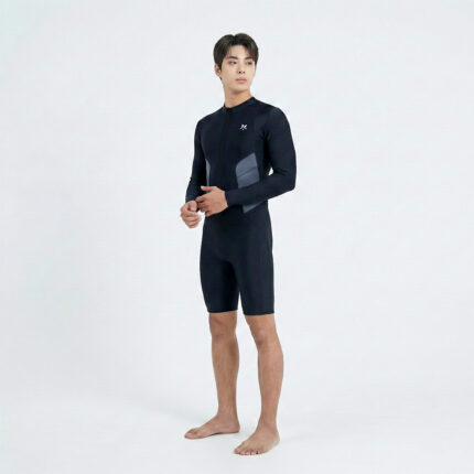 Lasona Men Swimwear Baju Renang Diving Pria Tangan Panjang MTRJ-C3365-L4 - Image 3