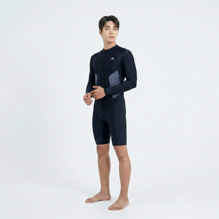 Lasona Men Swimwear Baju Renang Diving Pria Tangan Panjang MTRJ-C3365-L4 - Image 3