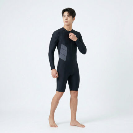 Lasona Men Swimwear Baju Renang Diving Pria Tangan Panjang MTRJ-C3365-L4 - Image 4