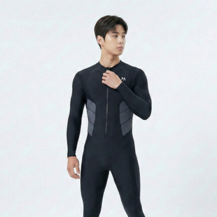 Lasona Men Swimwear Baju Renang Diving Panjang Pria Tangan Panjang MTRP-C3365-L4