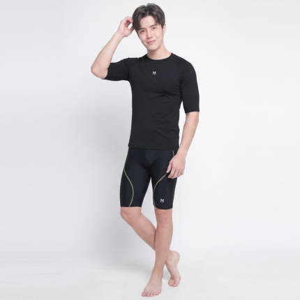Lasona Men Rash Guard Swimwear Baju Atasan Renang Pria BM-A3175-E3 - Image 3