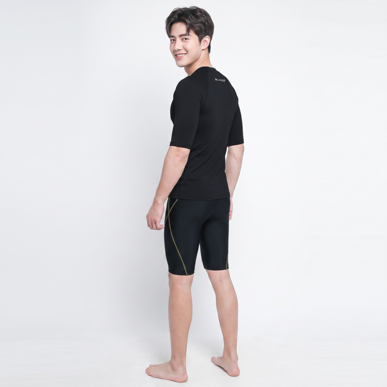 Lasona Men Rash Guard Swimwear Baju Atasan Renang Pria BM-A3175-E3 - Image 5