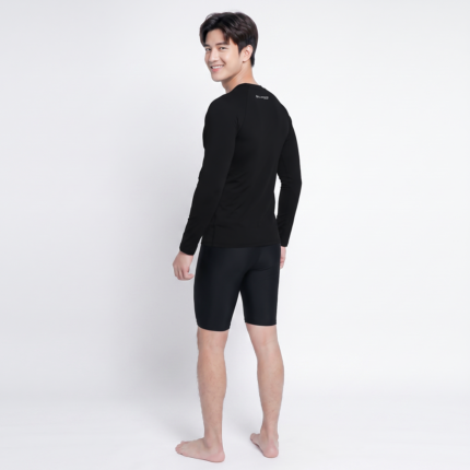 Lasona Silver Men Rash Guard Swimwear Baju Atasan Renang Pria Tangan Panjang BM-C3175-E3 - Image 5