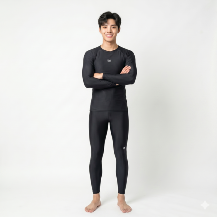 Lasona Men Rash Guard Swimwear Baju Atasan Renang Pria Tangan Panjang BM-C3175-L4 - Image 3